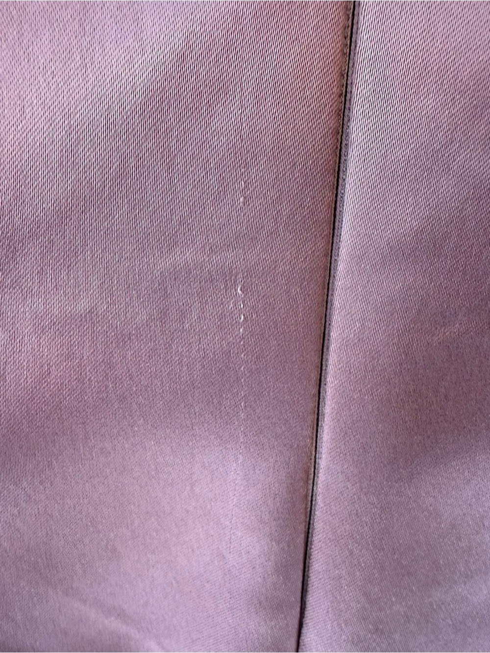 Le Chateau Satin Draped Midi Dress in Dusty Rose Size M Cocktail Formal Wedding - Picture 8 of 16
